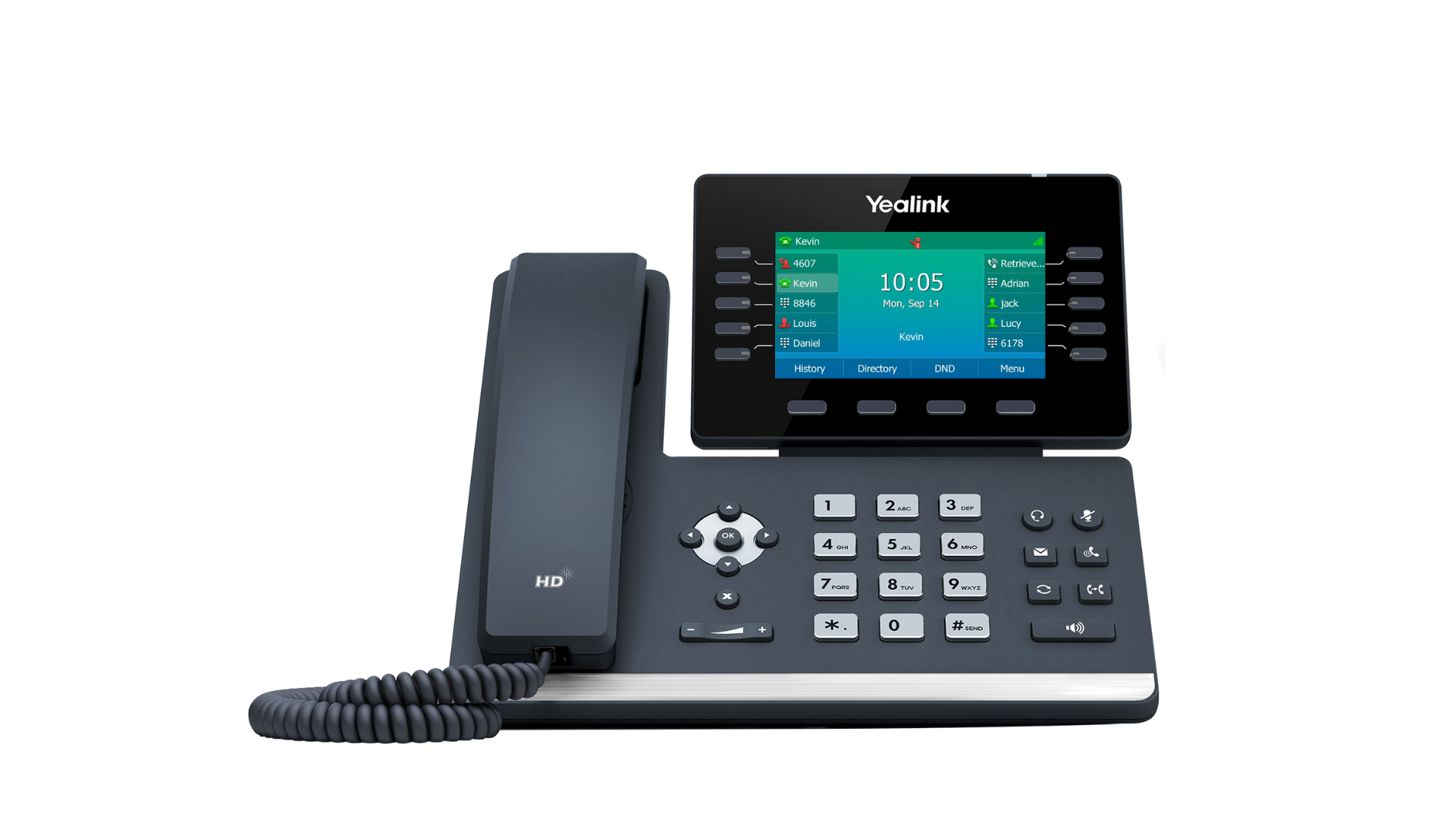 Image of Kloud 7's desk phone by Yealink.