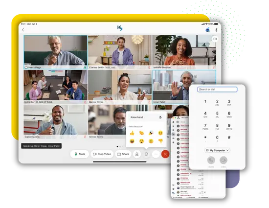 Kloud 7 connect with Cisco Webex provides unified communications services for businesses.