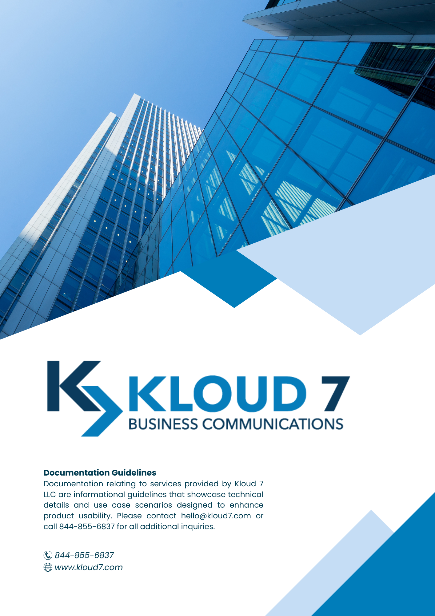 A quick-start guide covering essential features and everyday usage to help users get up and running with K7 One.